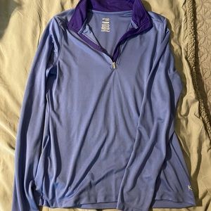 Womens danskin 1/4 zip size large